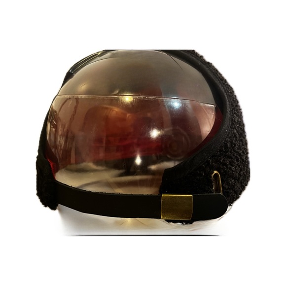 NEW Sherpa NY Rhinestone Logo ponytail baseball cap with Red satin lining - Picture 3 of 5